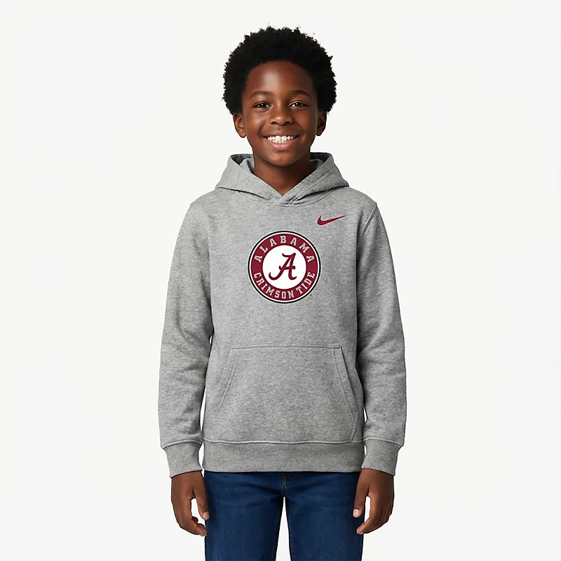 Nike Youth Alabama Mascot Club Fleece Hoodie