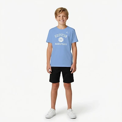 Jordan Boys’ University of Houston Blue Out Basketball Core Cotton T-shirt