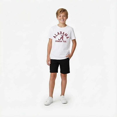 Wes & Willy Youth Alabama Arch Over Logo T-shirt