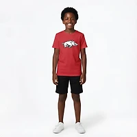 Wes & Willy Youth Arkansas Primary Logo T-shirt