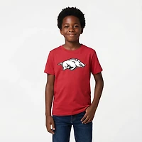 Wes & Willy Youth Arkansas Primary Logo T-shirt