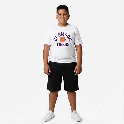 Wes & Willy Youth Clemson Arch Over Logo T-shirt