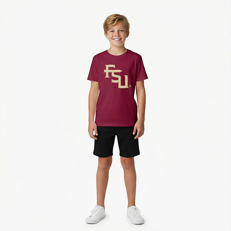 Wes & Willy Youth Florida State Primary Logo T-shirt
