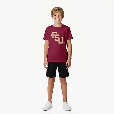 Wes & Willy Youth Florida State Primary Logo T-shirt