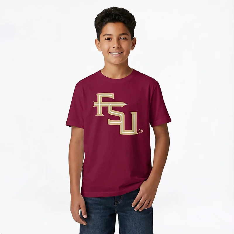 Wes & Willy Youth Florida State Primary Logo T-shirt