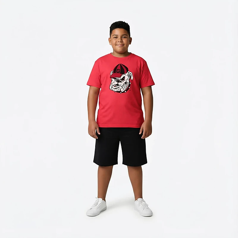Wes & Willy Youth Georgia Primary Logo T-shirt