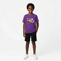 Wes & Willy Youth LSU Primary Logo T-shirt