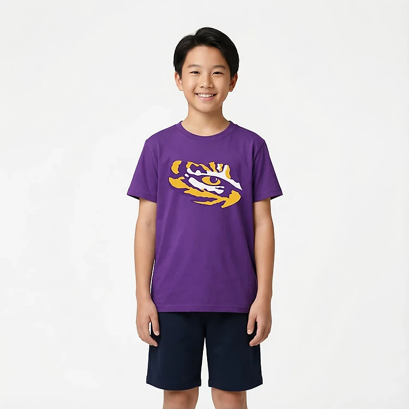 Wes & Willy Youth LSU Primary Logo T-shirt