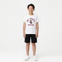 Wes & Willy Youth NC State Arch Over Logo T-shirt