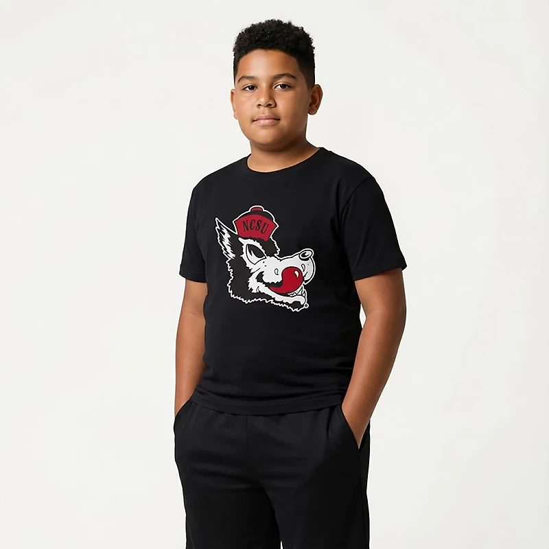 Wes & Willy Youth NC State Vault Logo T-shirt