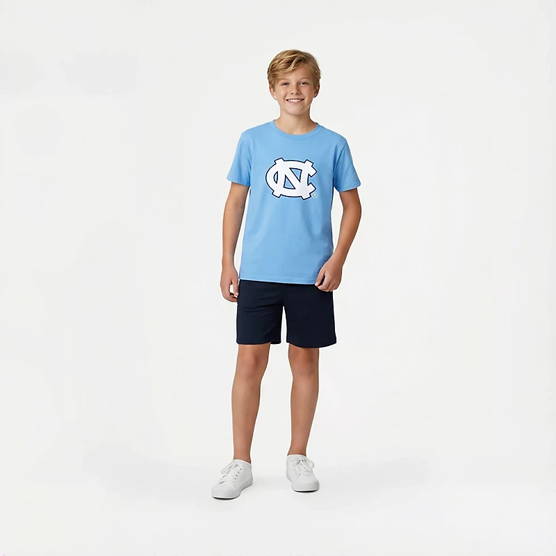 Wes & Willy Youth UNC Primary Logo T-shirt