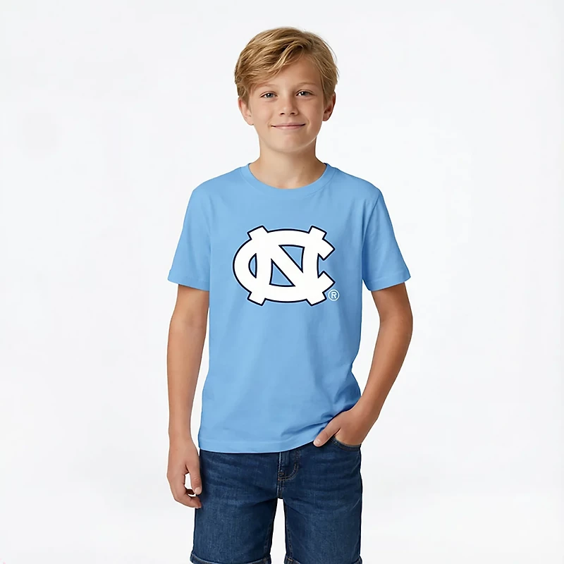 Wes & Willy Youth UNC Primary Logo T-shirt