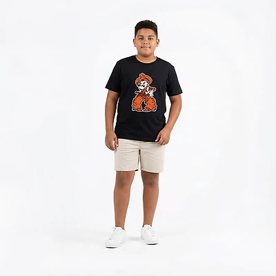 Wes & Willy Youth Oklahoma State Vault Logo T-shirt