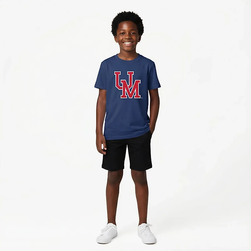 Wes & Willy Youth Ole Miss Vault Logo T-shirt