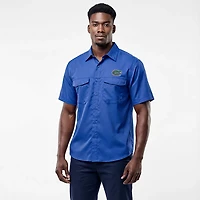 Antigua Men's University of Florida Game Day Fishing Shirt
