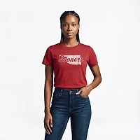 WILDCAT RETRO Women's Oklahoma State Script Meet and Greet T-shirt