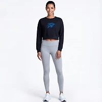 Concepts Sport Women's OKC Thunder Darby Long Sleeve Crop Top