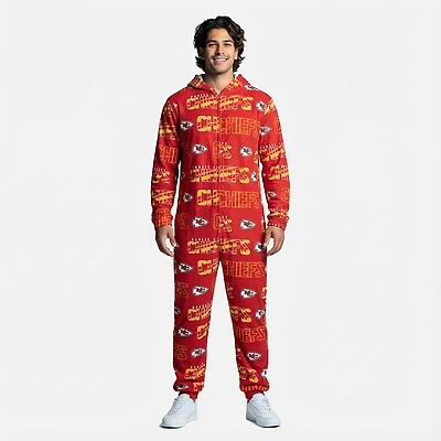 Concepts Sport Men's Kansas City Chiefs Shuffle Union Suit