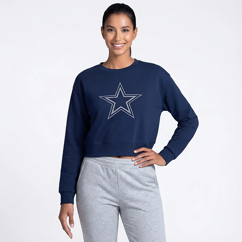 Concepts Sport Women's Dallas Cowboys Darby Long Sleeve Top