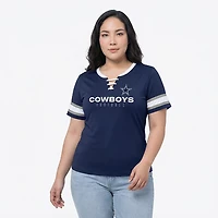 Fanatics Women's Dallas Cowboys Bling Draw Play Fashion Jersey