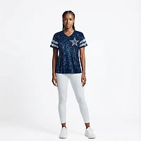 Outerstuff Women's Dallas Cowboys Glam Stripe Sequin Jersey