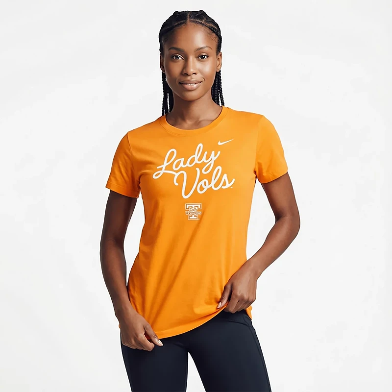 Nike Women's Tennessee Script Over Logo T-shirt