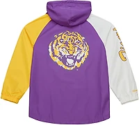 Mitchell & Ness Men’s Louisiana State University Playoff Win 1/4 Zip Anorak Jacket