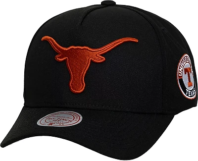 Mitchell & Ness University of Texas Double Clutch Pro Snapback Cap