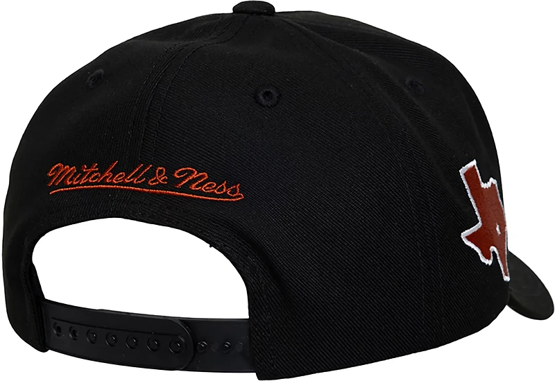 Mitchell & Ness University of Texas Double Clutch Pro Snapback Cap