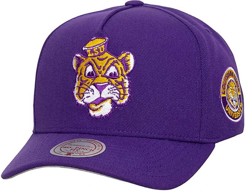 Mitchell & Ness Louisiana State University Double Clutch Pro Snapback Cap