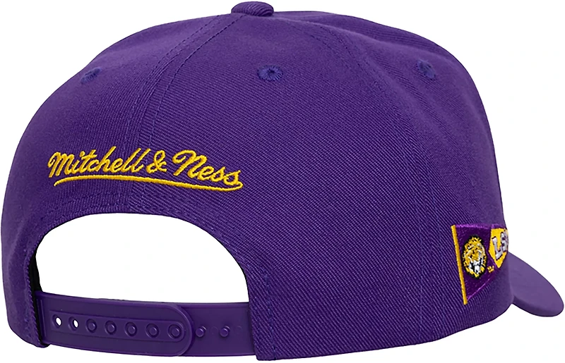 Mitchell & Ness Louisiana State University Double Clutch Pro Snapback Cap