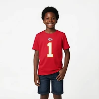 Nike Boys' Chiefs Worthy Fuse N&N T-shirt