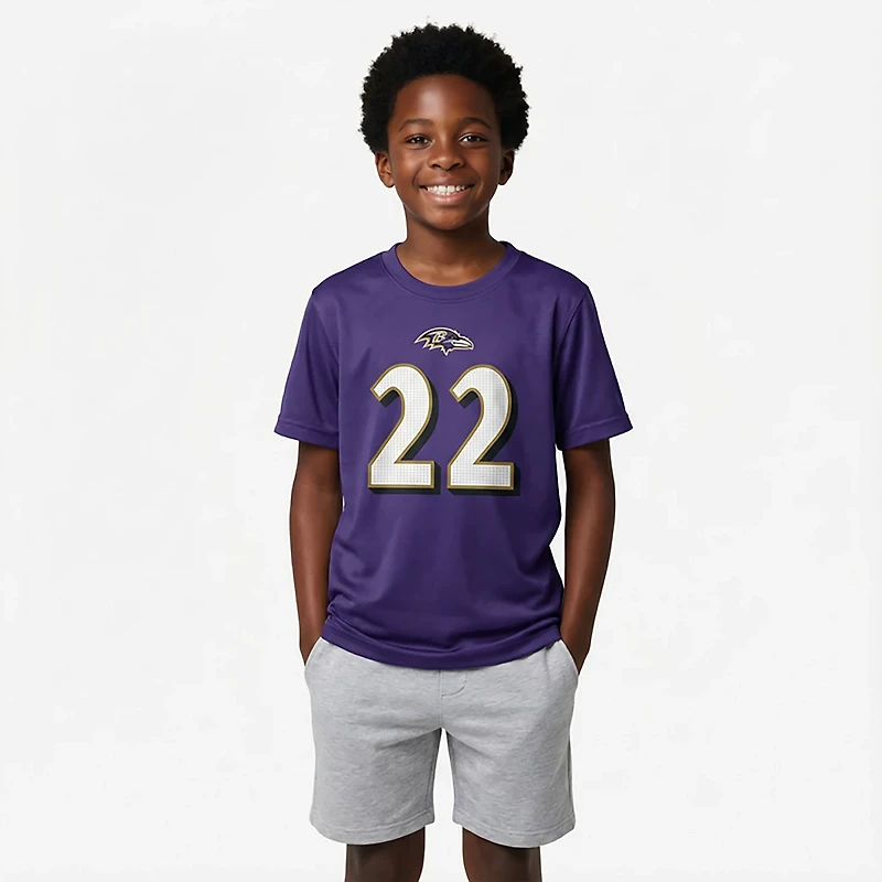 Nike Boys' Ravens D. Henry Fuse N&N T-shirt