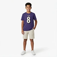 Nike Boys' Ravens L. Jackson Fuse N&N T-shirt