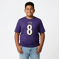 Nike Boys' Ravens L. Jackson Fuse N&N T-shirt