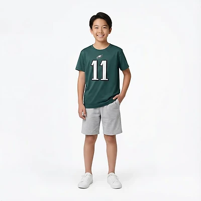 Nike Boys' Eagles A.J. Brown Fuse N&N T-shirt