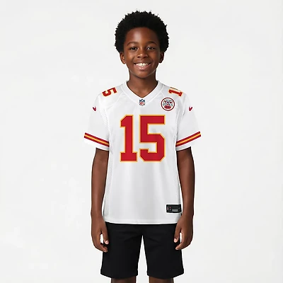 Nike Boys' Chiefs Patrick Mahomes Road Game Player Name & Number Jersey