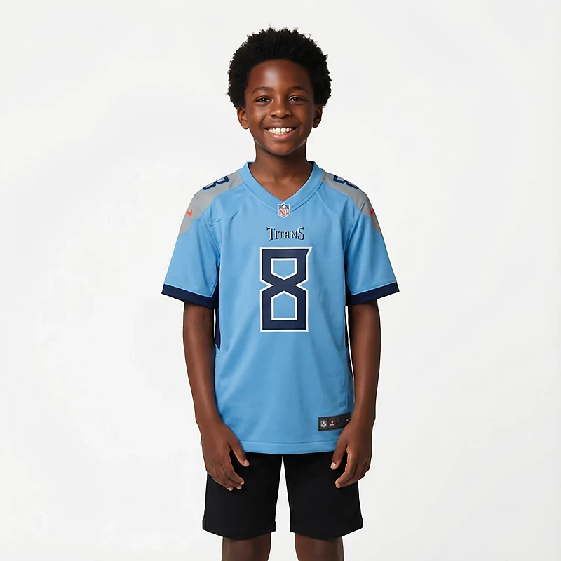Nike Boys' Titans Will Levis ALT Game Player Name & Number Jersey
