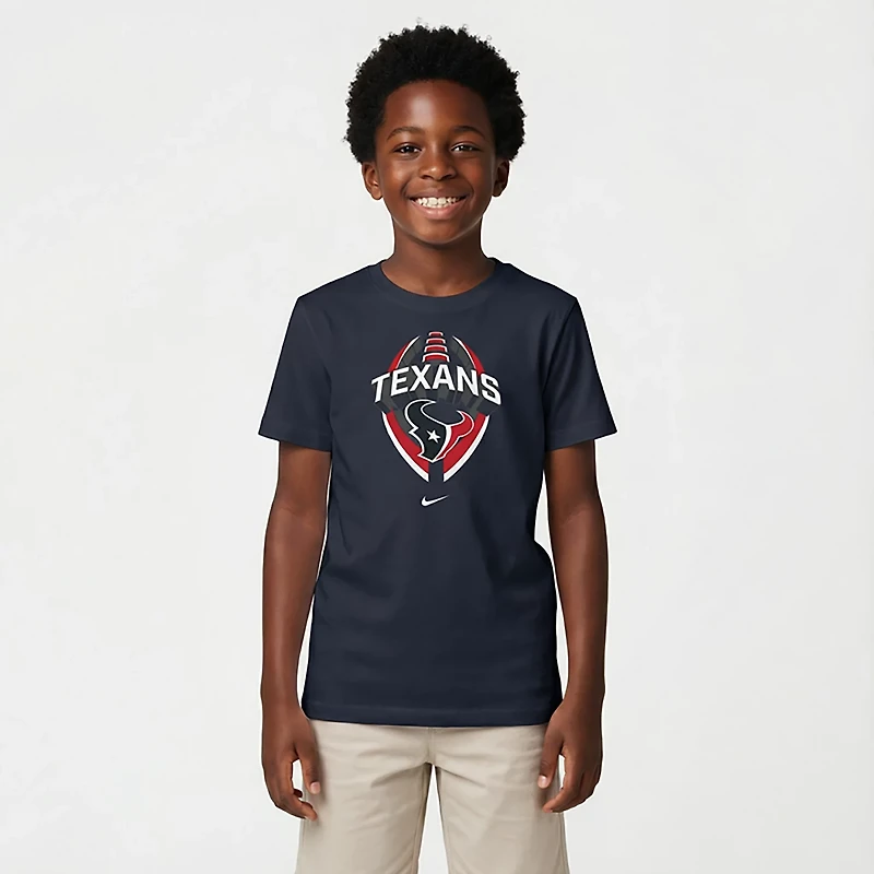 Nike Boys' Texans Icon Legend T-shirt