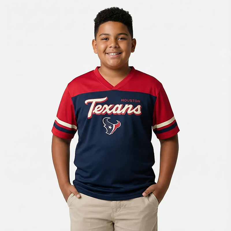 Outerstuff Youth Texans True Fan Fashion Top