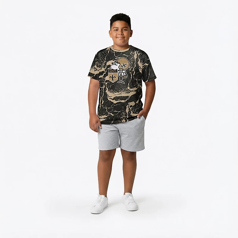 Outerstuff Youth Saints Endzone Sublimated T-shirt