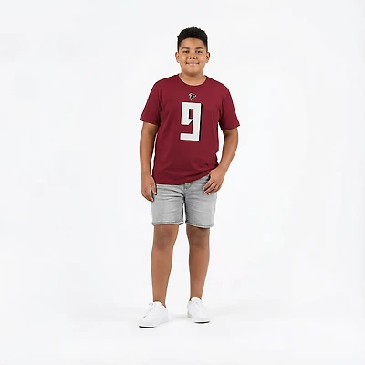 Nike Boys' Atlanta Falcons Michael Penix Jr. #9 Fuse Graphic T-shirt