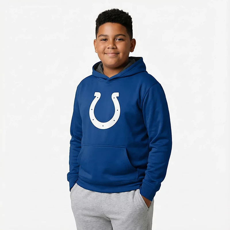 Outerstuff Boys' Kansas City Chiefs Rumble Long Sleeve Graphic T-shirt