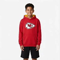 Outerstuff Kids' Kansas City Chiefs Prime Pullover Fleece Hoodie