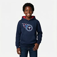 Outerstuff Boys' Tennessee Titans Prime Pullover Fleece Hoodie