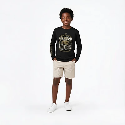 Outerstuff Youth Spurs Gold Star Long Sleeve T-shirt