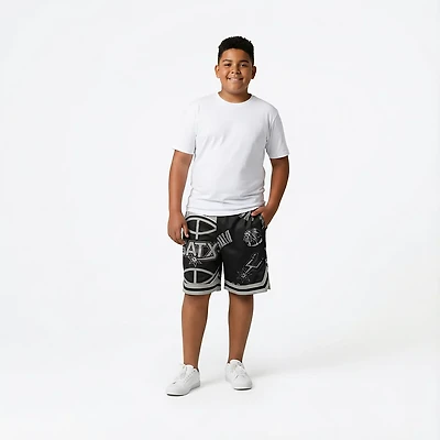 Outerstuff Kids' San Antonio Spurs Alley Oop Baller Shorts 6 in.