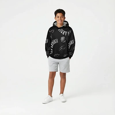 Outerstuff Youth's San Antonio Spurs Moving Violation Sublimated Pullover Hoodie