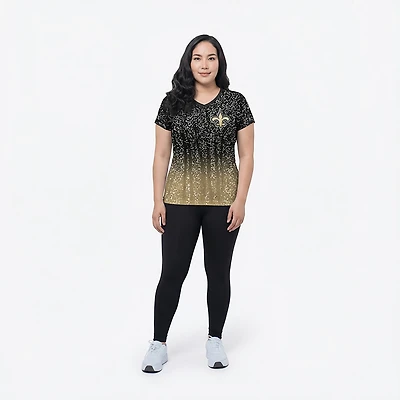 Outerstuff Women's New Orleans Saints Glam 2.0 Sequin Dress
