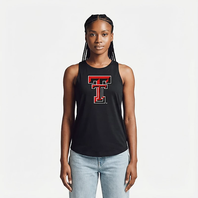 adidas Women's Texas Tech Red Raiders Primary Logo Fashion Tank